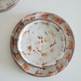 Brushed Sienna Raised Edge Side Plate