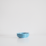 Artic Blue Cloud Shaped Saucer