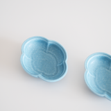 Artic Blue Cloud Shaped Saucer