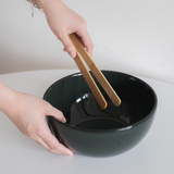 Glossy Sacramento Green Deep Salad Bowl