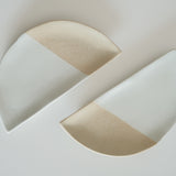 Toasted Oatmeal Crescent Side Plate