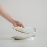 Toasted Oatmeal Crescent Side Plate