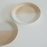 Toasted Oatmeal Rimmed Dinner Plate (9")