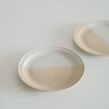 Toasted Oatmeal Rimmed Dinner Plate (9")