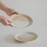 Toasted Oatmeal Rimmed Dinner Plate (9")
