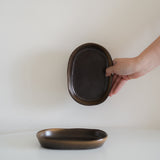 Pecan Brown Mini Side Plate