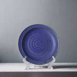 Cobalt Blue Narrow Rimmed Side Plate (8")