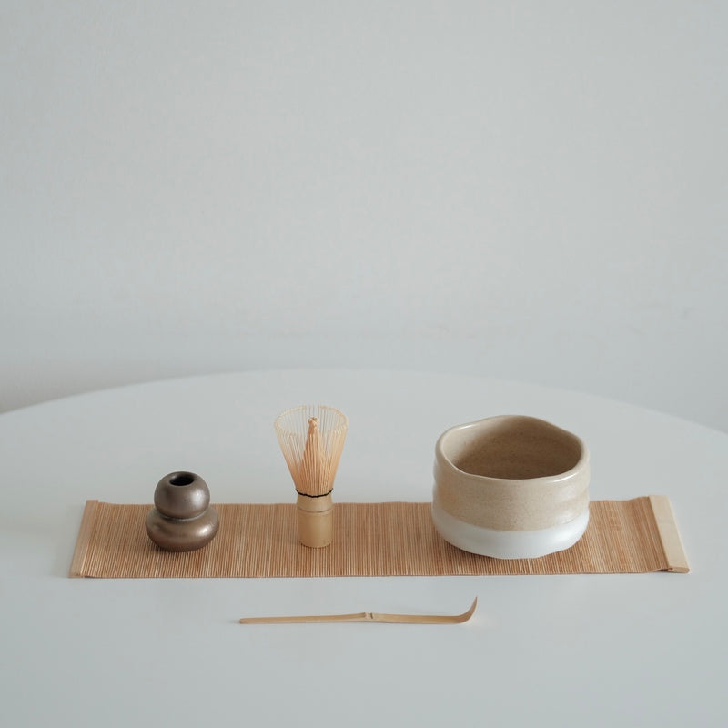 Toasted Oatmeal Chawan Matcha Bowl