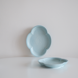 Celeste Blue Cloud Shaped Side Plate