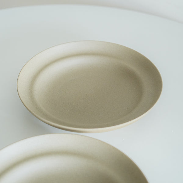 Brown Latte Rimmed Side Plate