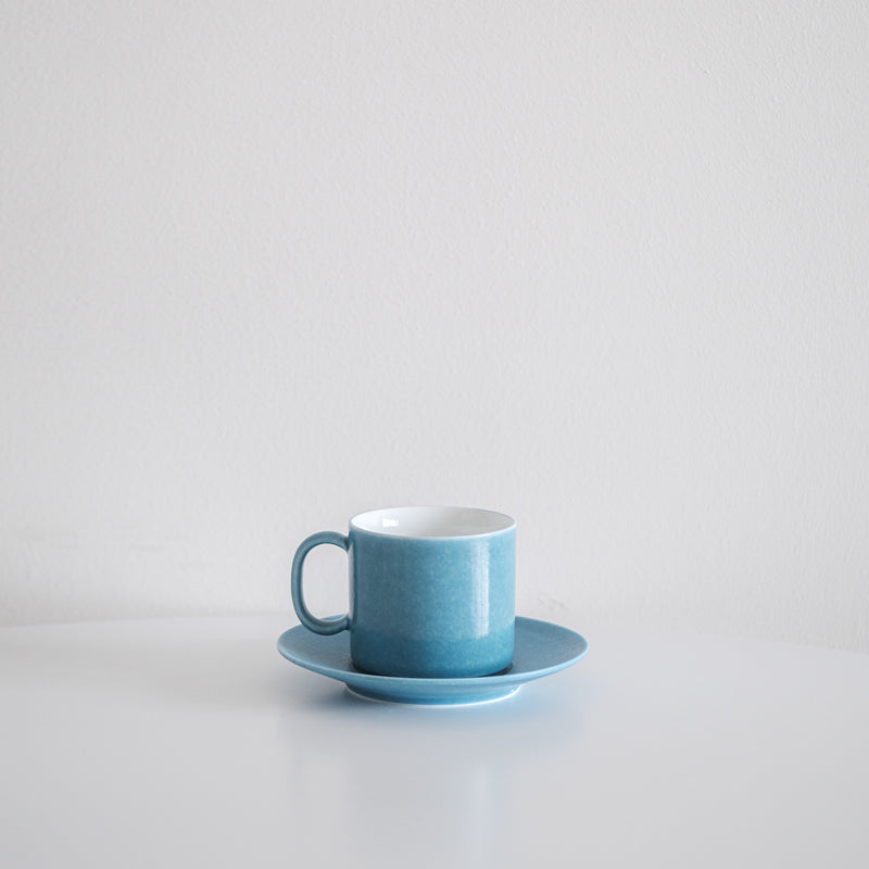 Artic Blue Cup and Saucer Set