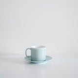 Celeste Blue Cup and Saucer Set