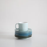 Celeste Blue Cup and Saucer Set