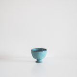 Glossy Byzantine Blue Dessert Cup