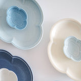 Celeste Blue Cloud Shaped Side Plate