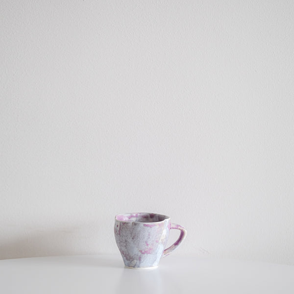 Dusk Marble Scalloped Cup