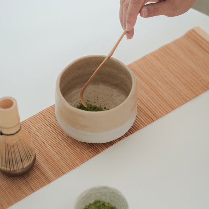 Toasted Oatmeal Chawan Matcha Bowl
