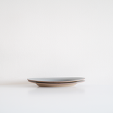 Matte Slate Grey Oval Plate