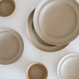 Brown Latte Dinner Plate