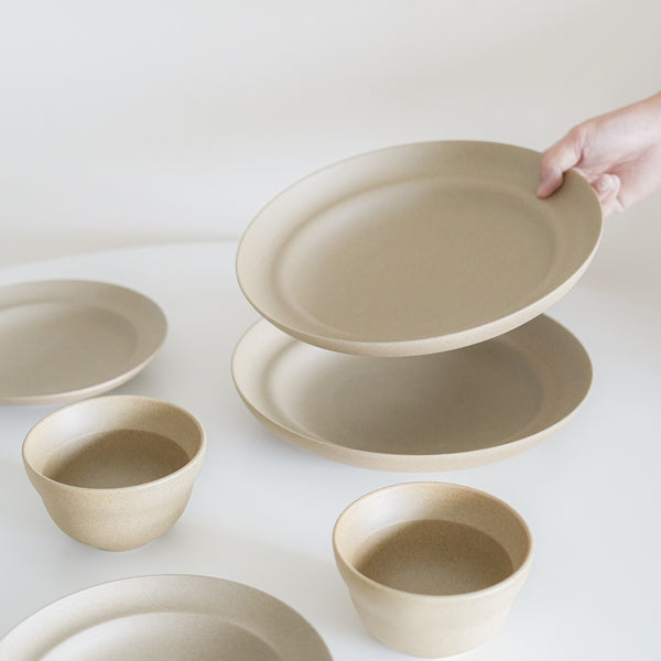 Brown Latte Dinner Plate