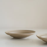 Brown Latte Rimmed Side Plate