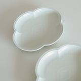 Frost White Cloud Shaped Side Plate
