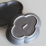 Metallic Black Cloud Shaped Mini Side Plate