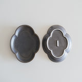 Metallic Black Cloud Shaped Mini Side Plate