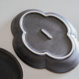 Metallic Black Cloud Shaped Mini Side Plate