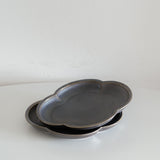 Metallic Black Cloud Shaped Mini Side Plate