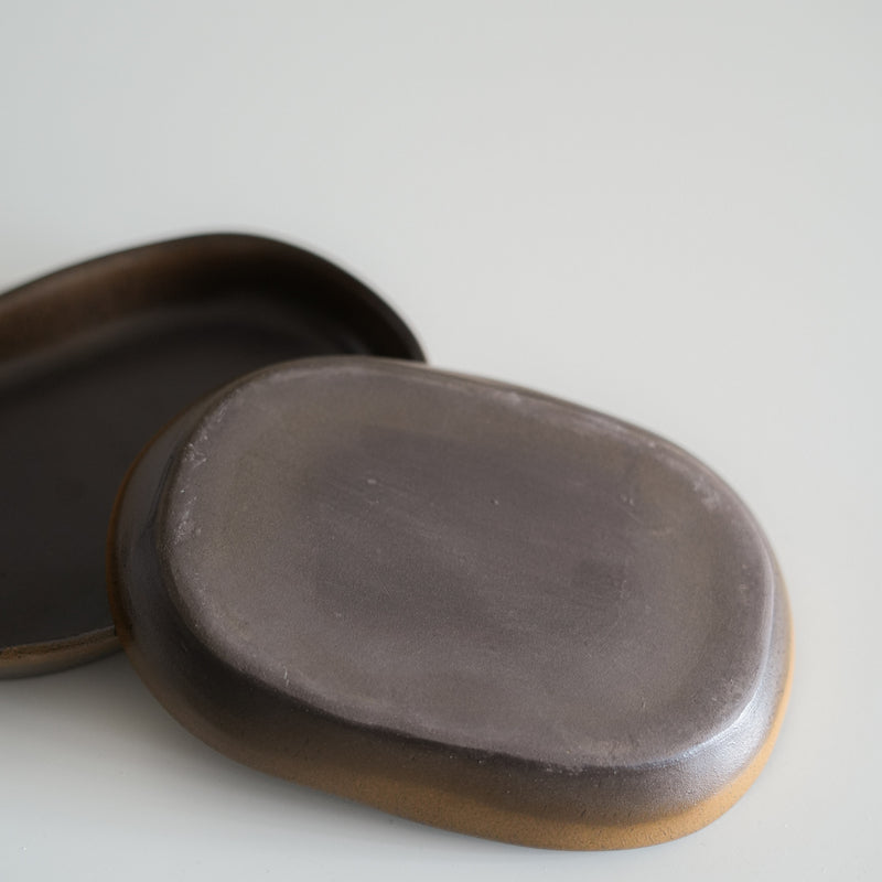 Pecan Brown Mini Side Plate
