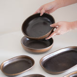 Pecan Brown Salad Bowl