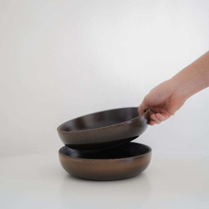 Pecan Brown Salad Bowl