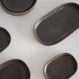 Pecan Brown Long Serving Platter