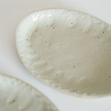 Speckled Green Pistachio Organic Shaped Plate