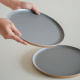 Vasa Steel Blue Dinner Plate (10")