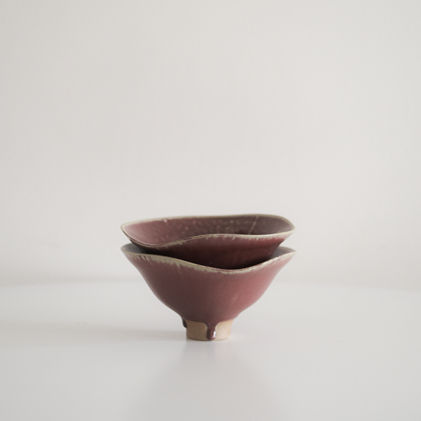 Rosewood High Leg Fruit Bowl